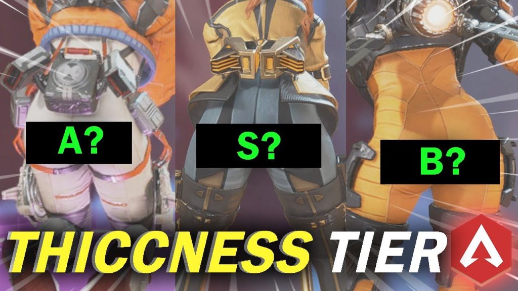 THICCNESS TIER LIST in Apex Legends! | Rating All Characters' Thickness
