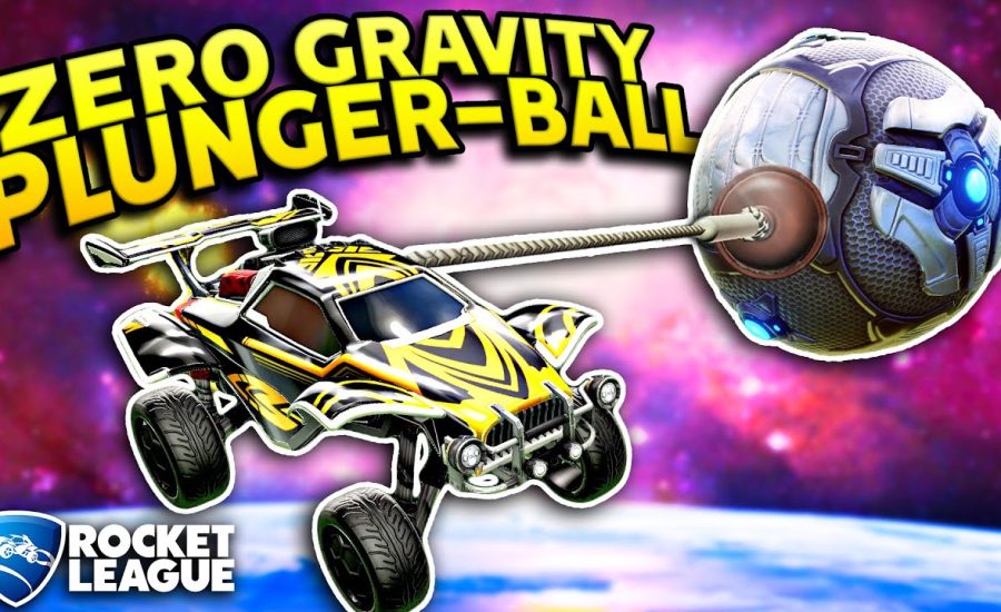 THIS IS ROCKET LEAGUE PLUNGER-BALL
