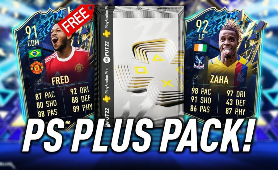 THIS IS WHAT I GOT IN 12x FREE PLAYSTATION PLUS PACKS! #FIFA22 ULTIMATE TEAM