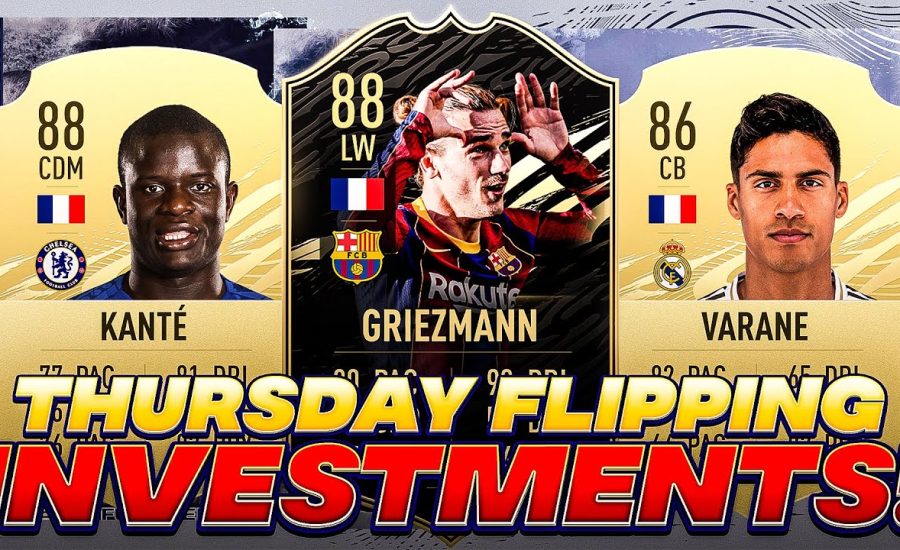 THURSDAY FLIPPING INVESTMENTS! FREEZE SBC LINK INVESTING! FIFA 21 Ultimate Team