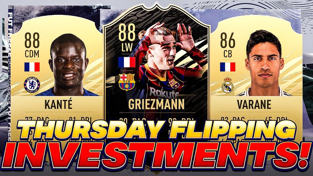 THURSDAY FLIPPING INVESTMENTS! FREEZE SBC LINK INVESTING! FIFA 21 Ultimate Team