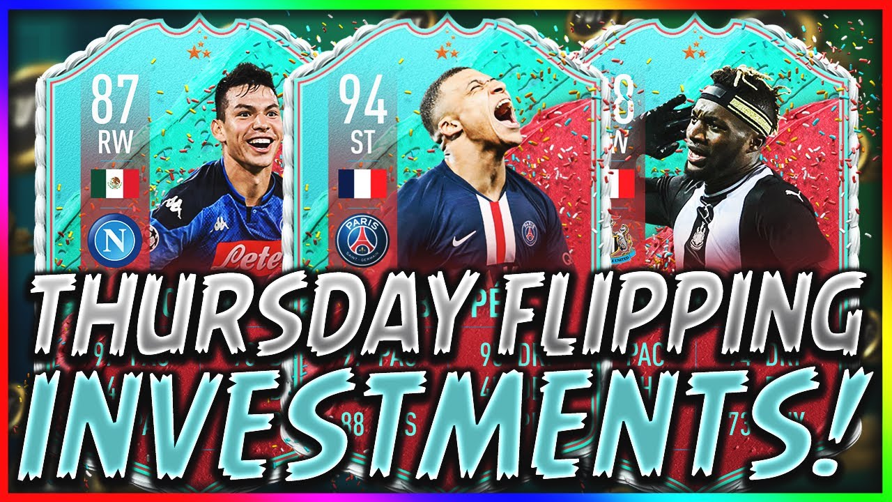 THURSDAY FLIPPING INVESTMENTS! FUT BIRTHDAY BUY TIME? FIFA 20 Ultimate Team