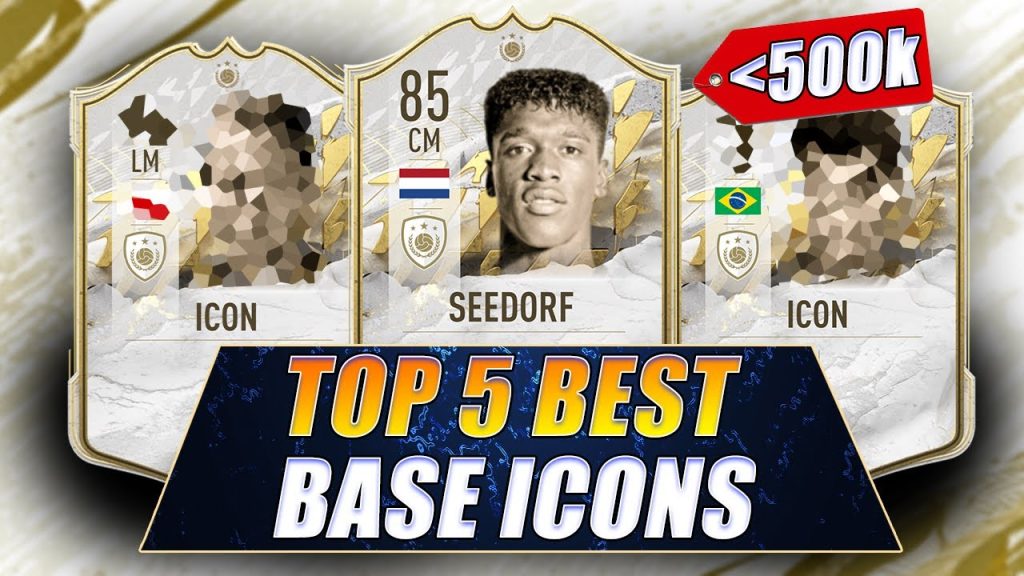 TOP 5 BASE ICONS UNDER 500k IN FIFA 22!