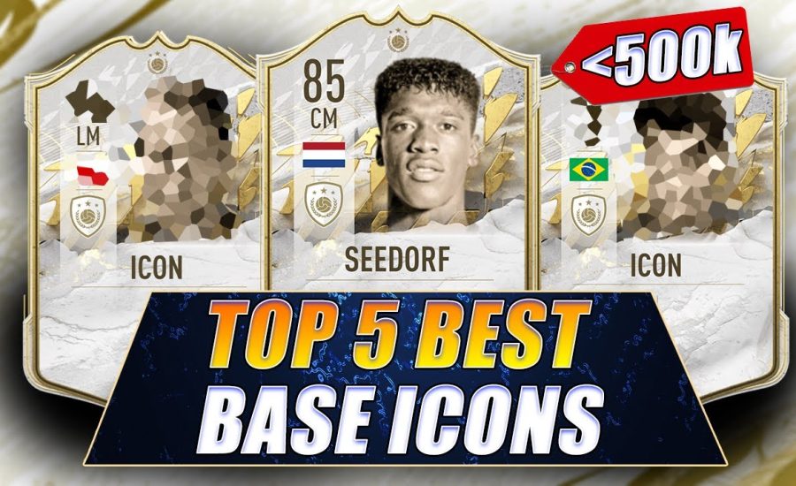 TOP 5 BASE ICONS UNDER 500k IN FIFA 22!