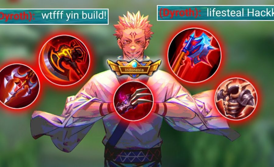 TOP GLOBAL YIN + RED BUILD = LIFESTEAL HAAACCCCCKKKKK!