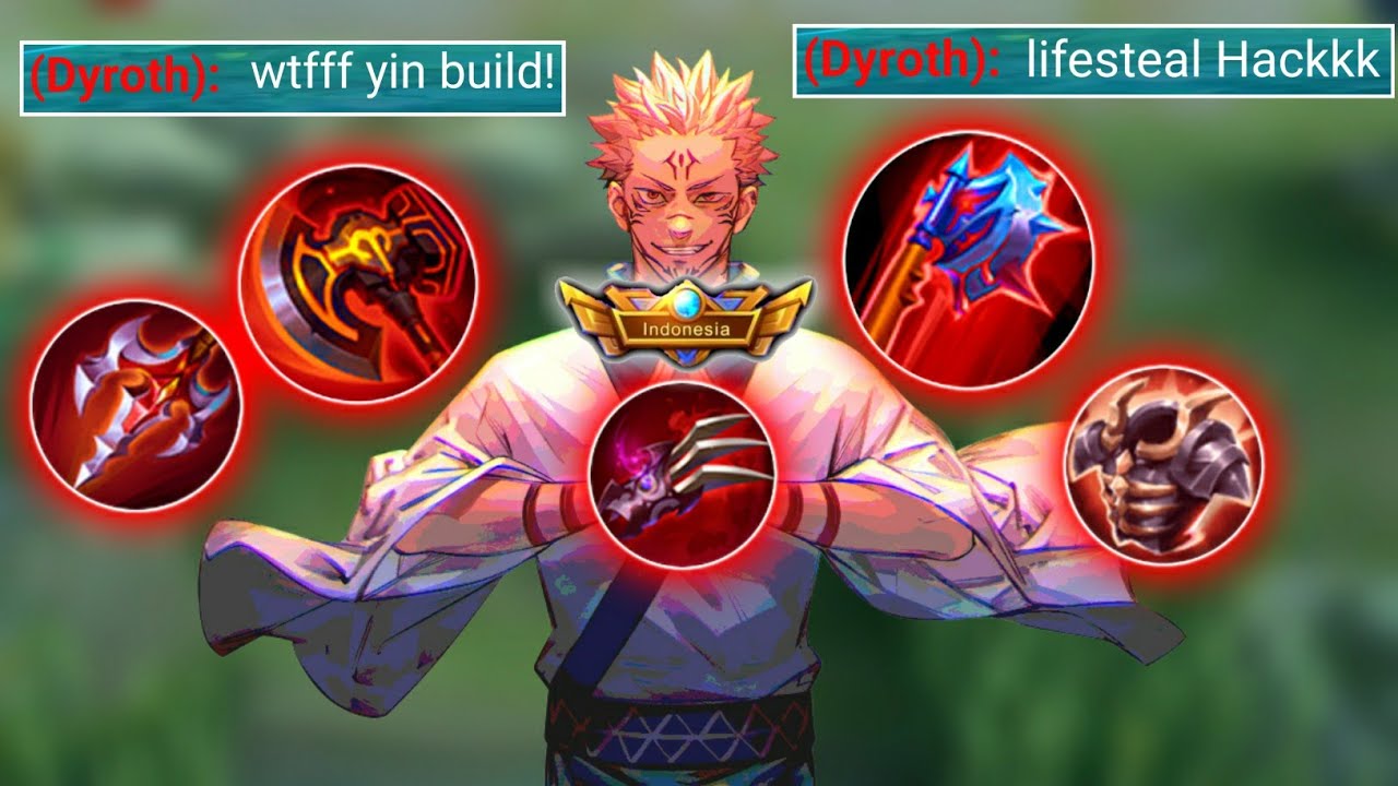 TOP GLOBAL YIN + RED BUILD = LIFESTEAL HAAACCCCCKKKKK!