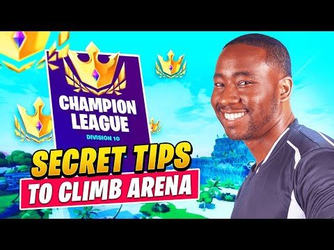 TOP SECRET ARENA TIPS That NO-ONE EVER TOLD YOU! (Fortnite Tips & Tricks)