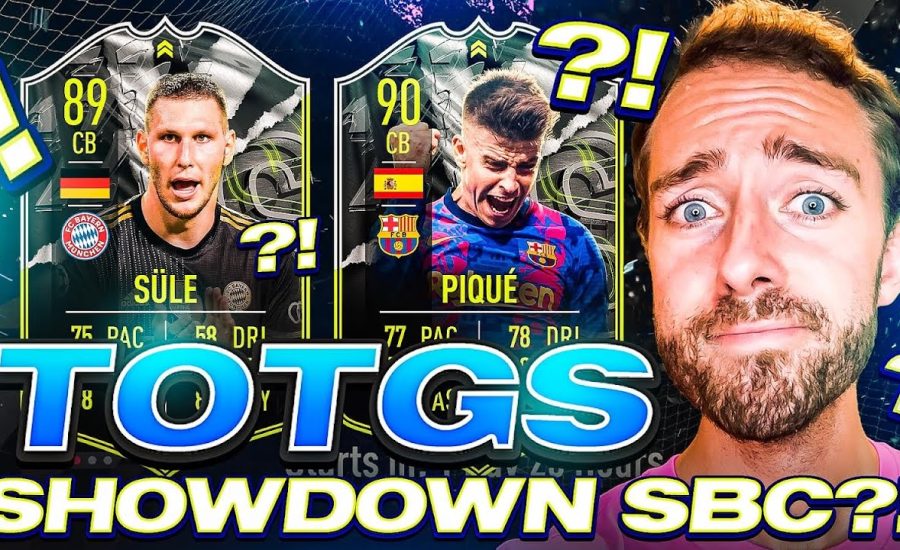 TOTGS SHOWDOWN SBCS COMING?! EA IS KEEPING THIS MARKET UP! FIFA 22 Ultimate Team