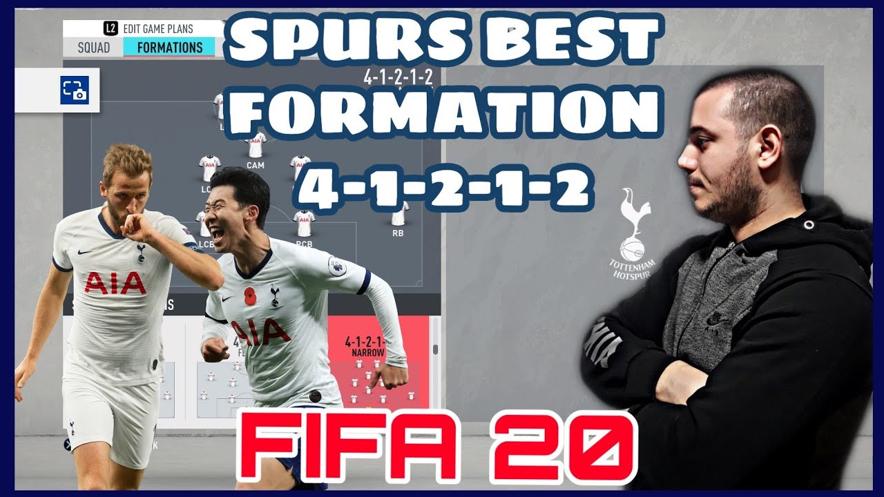 TOTTENHAM SPURS  - BEST FORMATION, CUSTOM TACTICS & PLAYER INSTRUCTIONS! FIFA 20