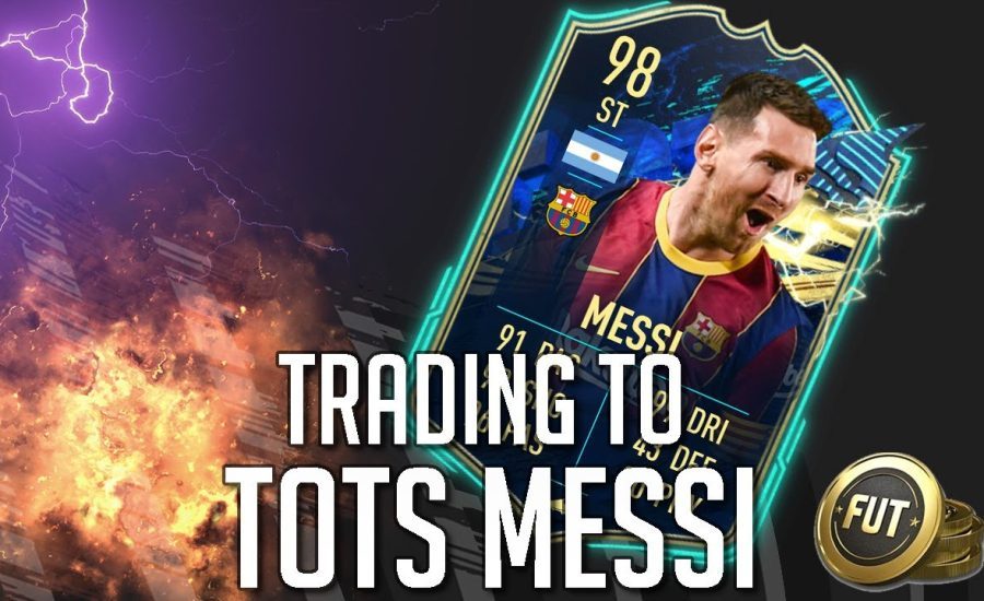 TRADING TO TOTS MESSI #5 - THE BEST METHOD ON FIFA 21!! MAKE 100K AN HOUR EASY!