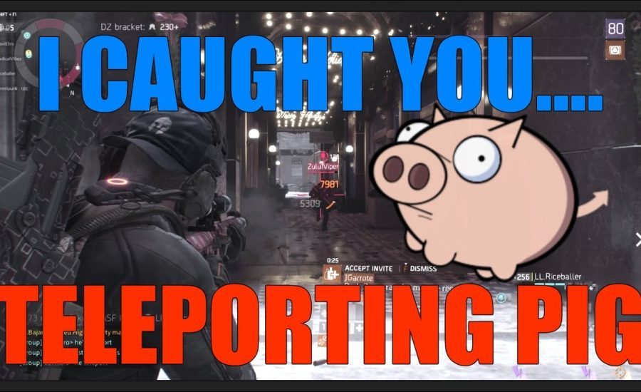 The Division - I caught you PIG Teleporting hack 1.5 - @Zulu1Viper