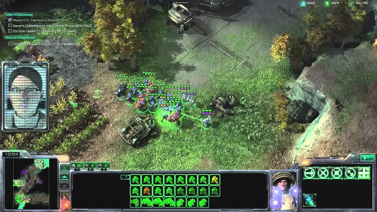 The Evacuation Brutal Walkthrough - Starcraft 2: Wings of Liberty