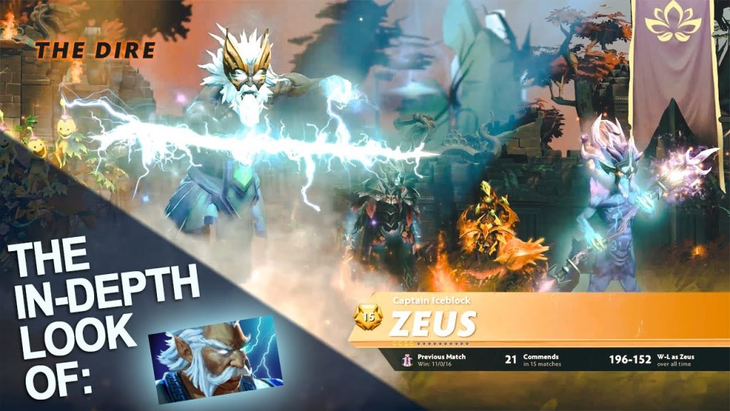 The Mid Zeus - A Complete Walkthrough | Analysis  | Dota 2 Guide