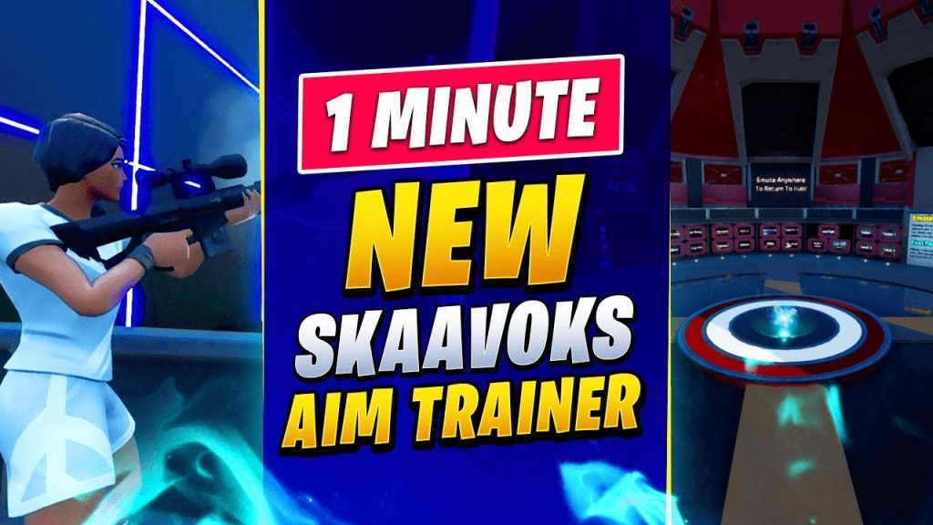 The NEW SKAAVOKS AIM TRAINER Will CHANGE EVERYTHING! (Fortnite Tips & Tricks #Shorts)