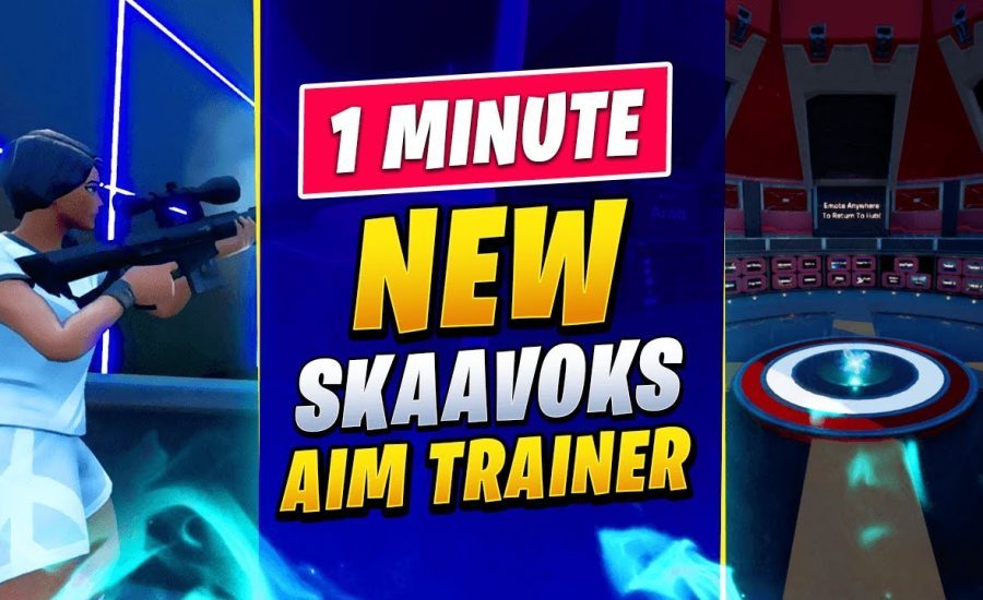 The NEW SKAAVOKS AIM TRAINER Will CHANGE EVERYTHING! (Fortnite Tips & Tricks #Shorts)