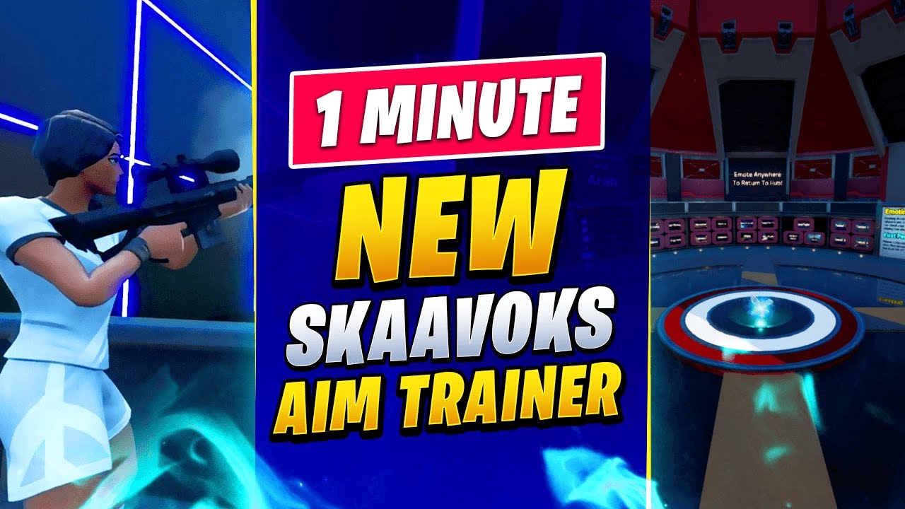 The NEW SKAAVOKS AIM TRAINER Will CHANGE EVERYTHING! (Fortnite Tips & Tricks #Shorts)