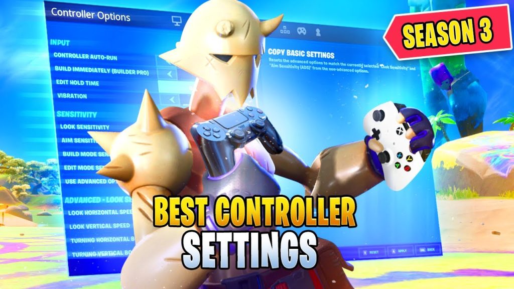 The PERFECT CONTROLLER SETTINGS GUIDE For Fortnite Season 3 - Sensitivity, Deadzones & Much More!