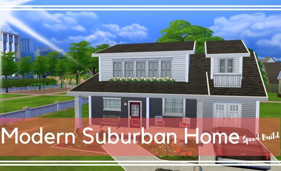 The Sims 4 Speed Build | Modern Family Home | Shroomy Sims