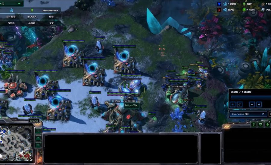 The art of distraction in starcraft - always watch out for double harass