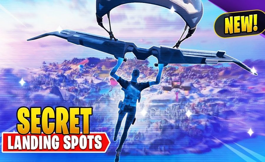 These 6 SECRET UNDERRATED DROP SPOTS Will WIN YOUR GAMES! Fortnite Tips & Tricks