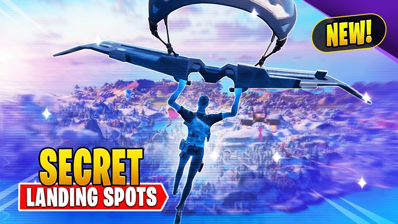 These 6 SECRET UNDERRATED DROP SPOTS Will WIN YOUR GAMES! Fortnite Tips & Tricks