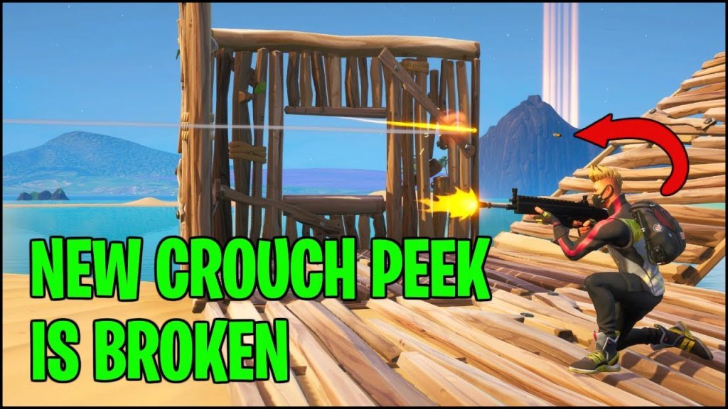 This New Crouch Peek is Almost Cheating! (Fortnite Tips and Tricks)