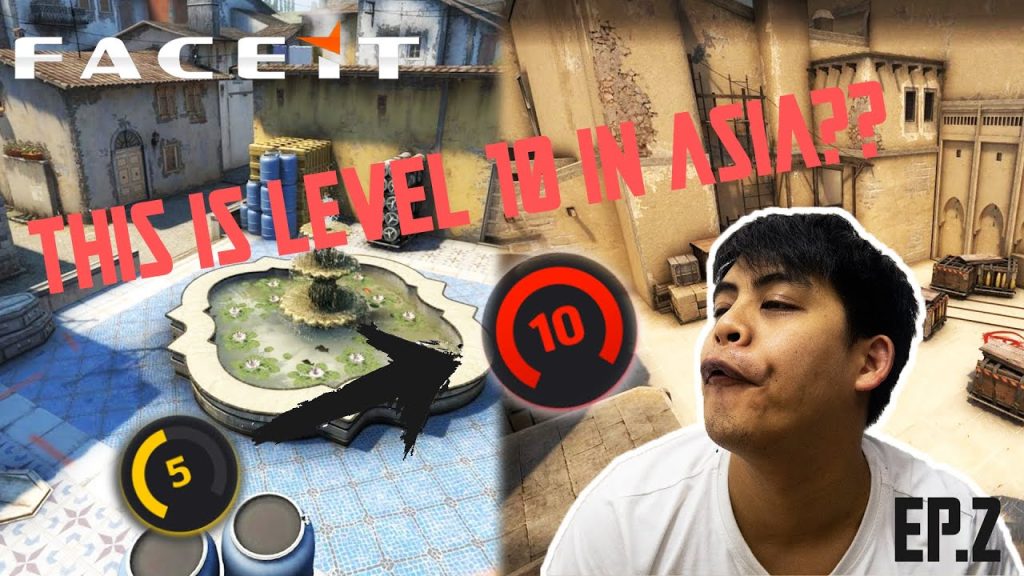 This is Level 10 in Asia?! | CSGO Faceit | Faceit Road to Level 10 - Ep 2