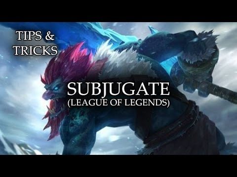 Tips & Tricks - Subjugate (League of Legends) - RPG Maker MV