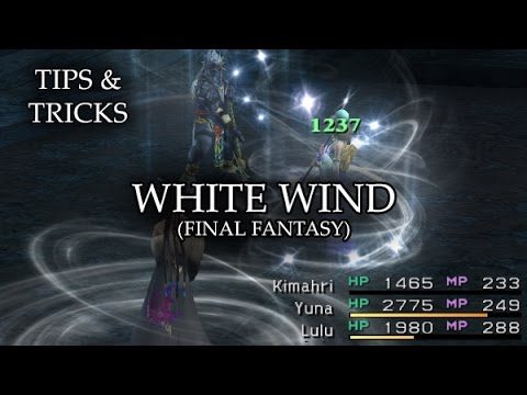 Tips & Tricks - White Wind (Final Fantasy) - RPG Maker MV