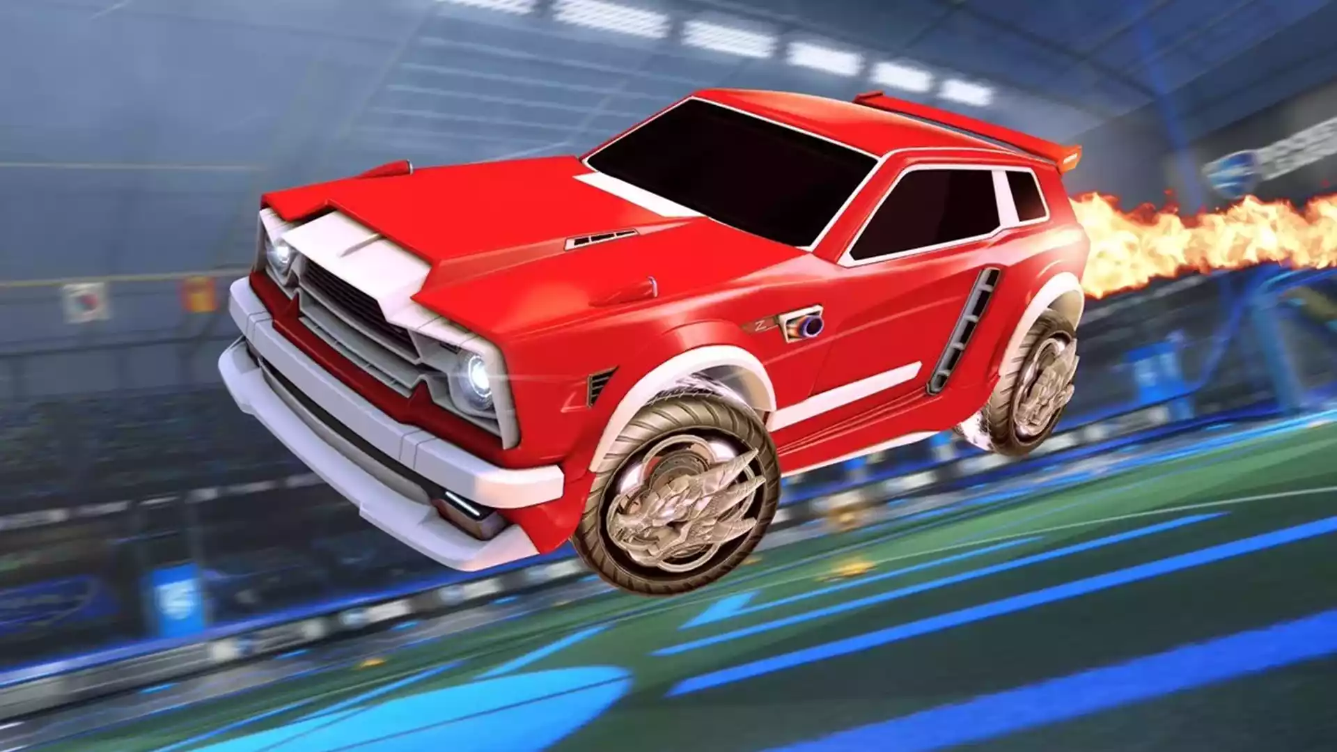 Titanium White Fennec reduced in Rocket League Item Shop