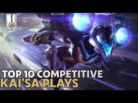 Top 10 Competitive Kaisa Plays | 2022 LoL esports