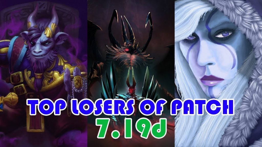 Top 10 biggest losers of patch 7.19d