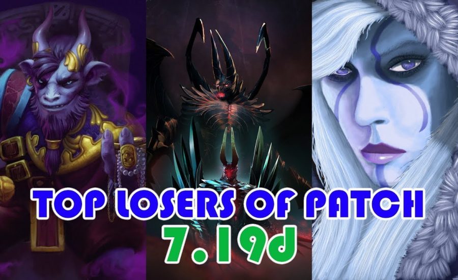 Top 10 biggest losers of patch 7.19d