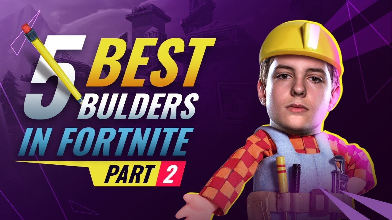 Top 5 BEST Fortnite Builders YOU NEED TO WATCH IN SEASON 10!