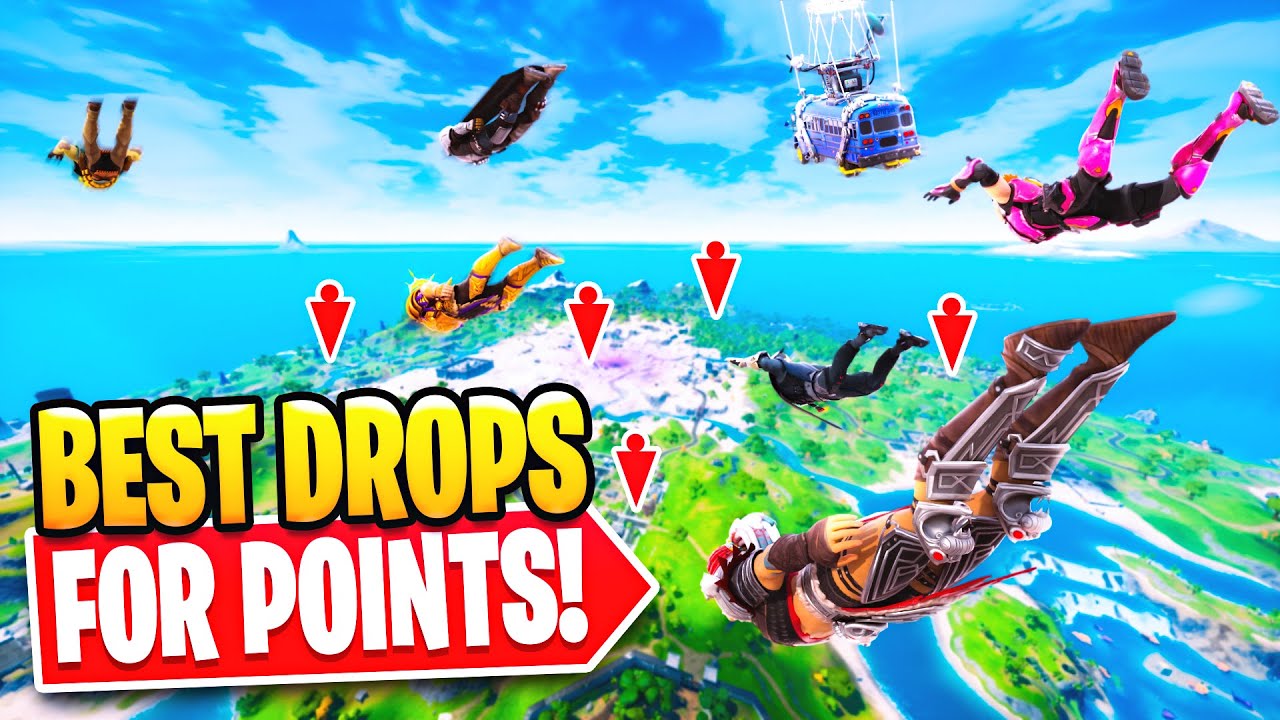 Top 5 Landing Spots For Arena & Tournaments! - Fortnite Season 5 Tips & Tricks