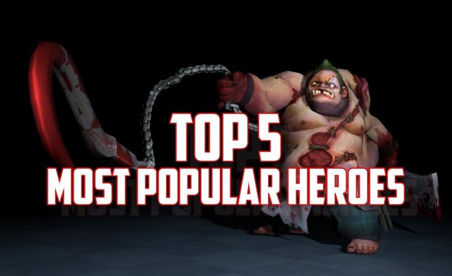 Top 5 most popular heroes in Dota 2 (patch 7.20e) and how to counter them