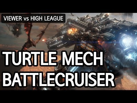 Turtle mech into Battlecruiser vs Zerg l StarCraft 2: Legacy of the Void l Crank