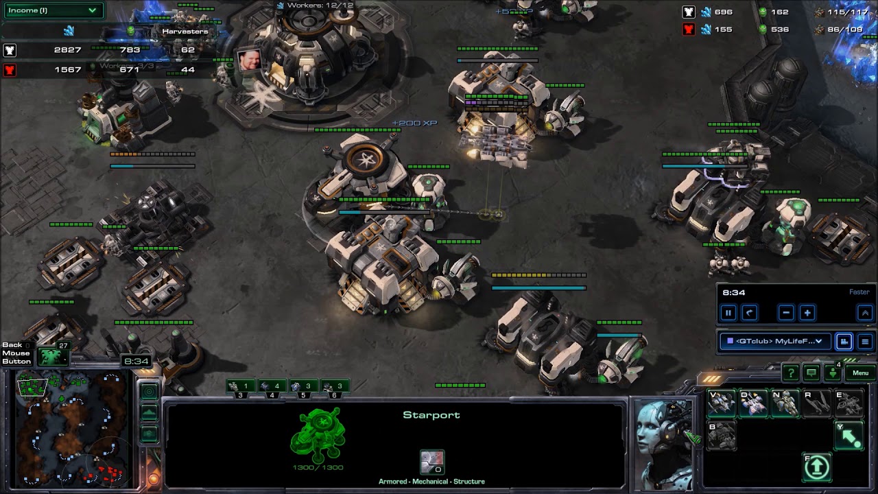 TvT back and forth diamond league tier 2/3 ladder game Starcraft 2