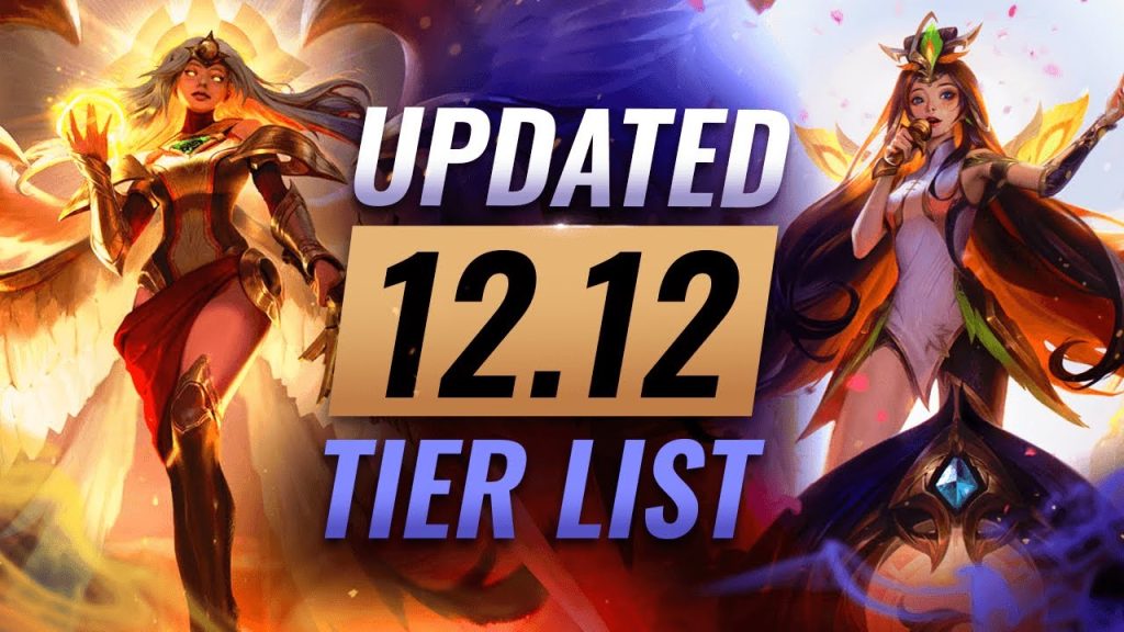 UPDATED Patch 12.12 Tier List: Seraphine is BROKEN - League of Legends Season 12