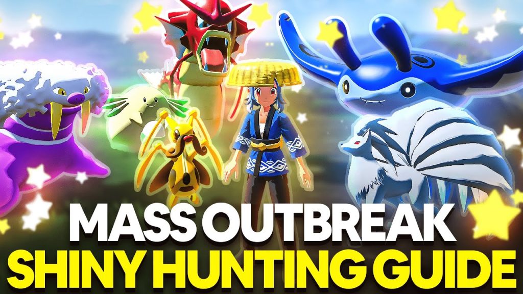 Ultimate Mass Outbreak Shiny Hunting Guide in Pokemon Legends Arceus V1.0 + V1.0.1