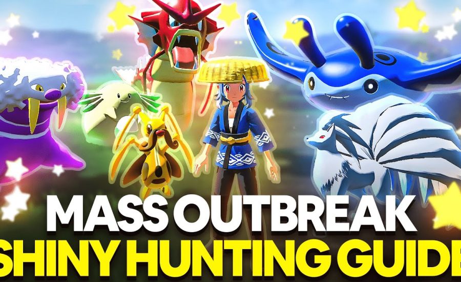 Ultimate Mass Outbreak Shiny Hunting Guide in Pokemon Legends Arceus V1.0 + V1.0.1