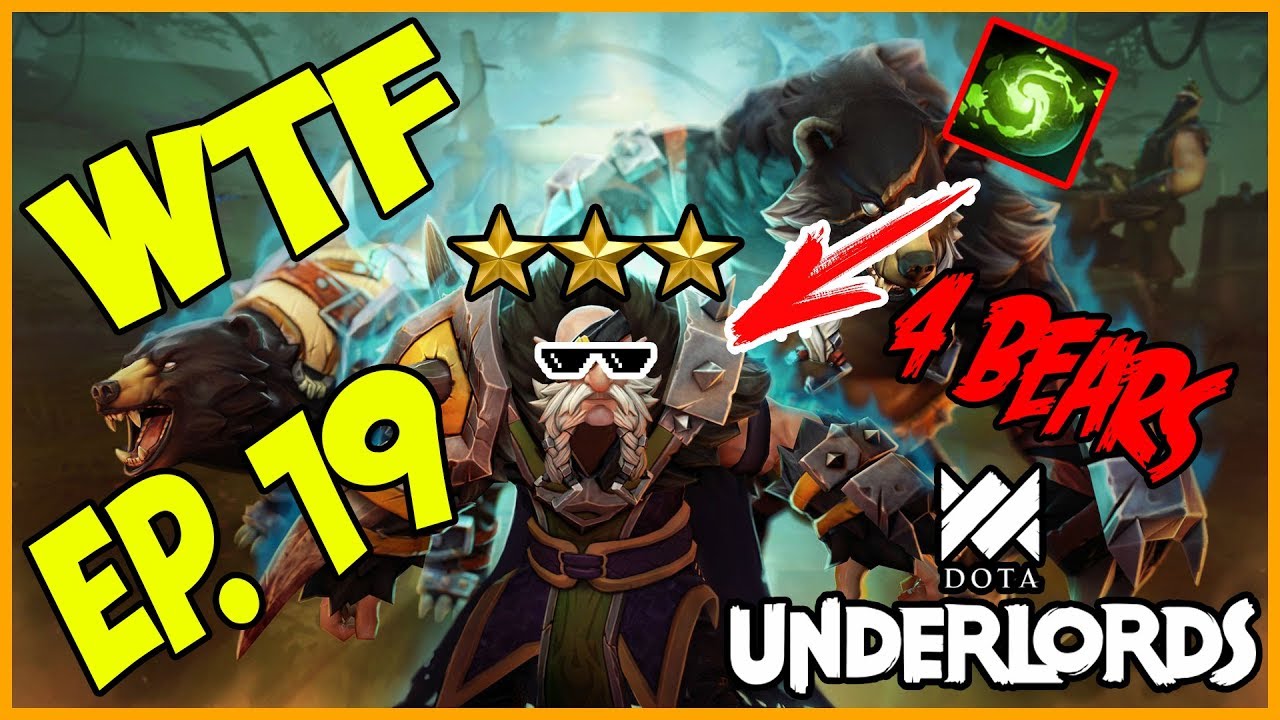 Underlords WTF Ep. 19 - Funny And Lucky Moments