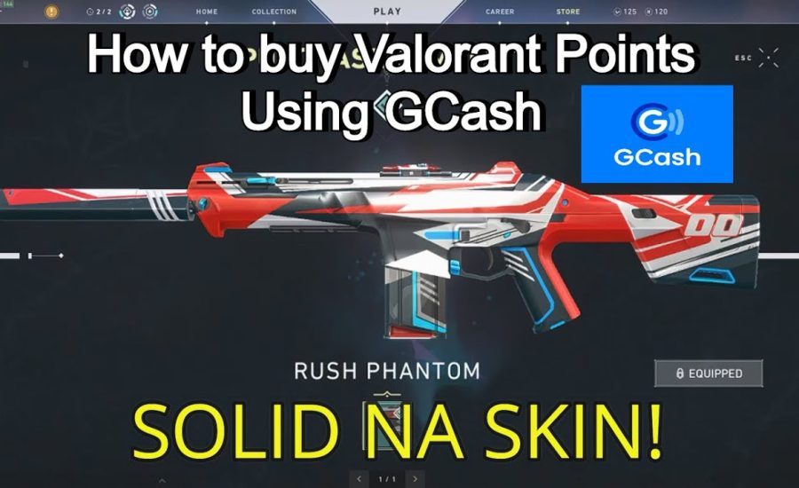 VALORANT : How to buy Valorant Points using Gcash  ( may New Skin ulit! )