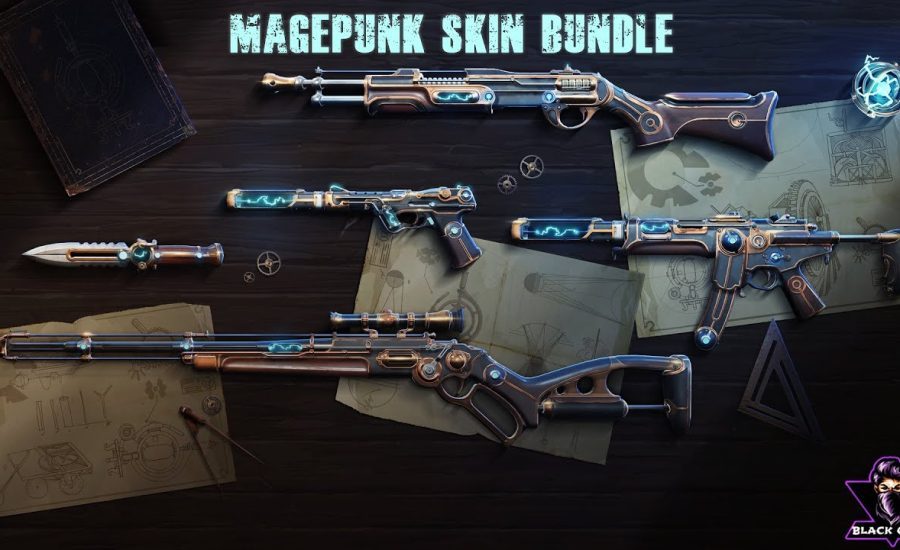 VALORANT LEAKS | Valorant New Bundle | Magepunk Skin Bundle | #BlackCrew #valorantleaks