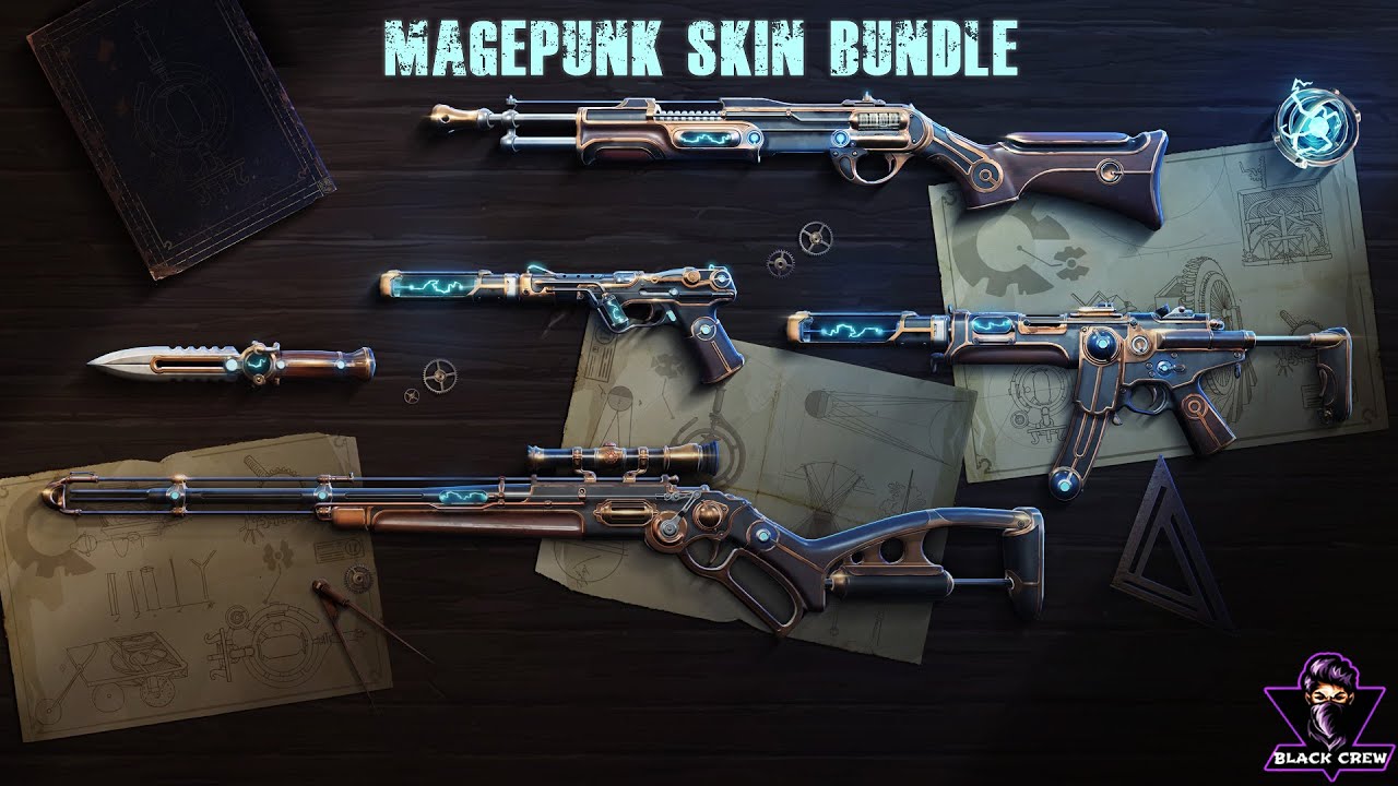 VALORANT LEAKS | Valorant New Bundle | Magepunk Skin Bundle | #BlackCrew #valorantleaks