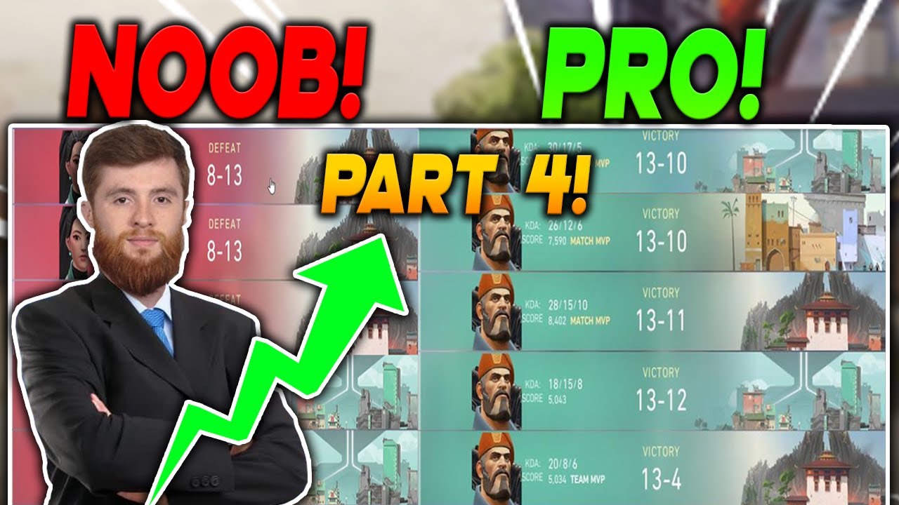 VALORANT NOOB vs PRO #4 AGENT TIPS (long episode) 'the little things' to increase your WIN RATE!