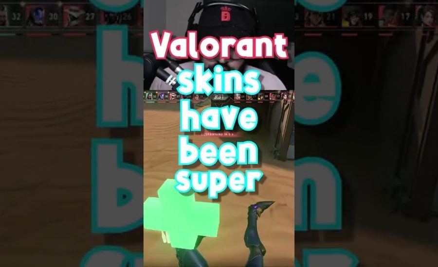 VALORANT SKINS HAVE BEEN MID | #shorts
