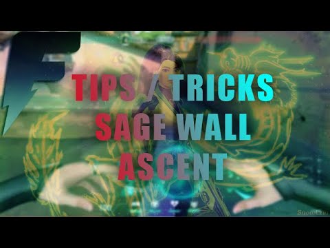 VALORANT - Sage Wall ( Tips & Tricks )