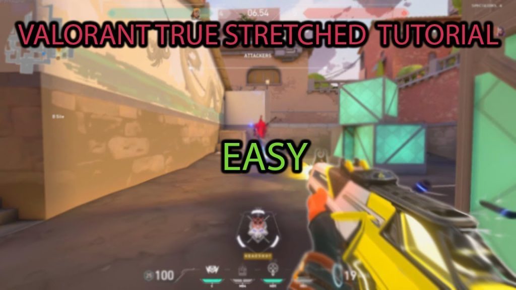 VALORANT TRUE STRETCHED TUTORIAL IN 2 MINS OR LESS | CubedVAL