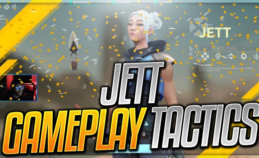 Valorant Beta Jett Tutorial Tips and Tricks with Gameplay